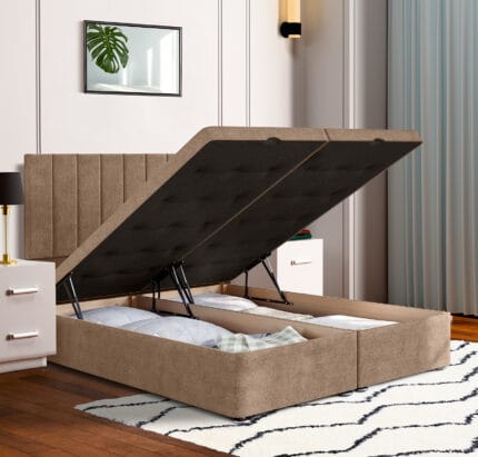 Clarence Ottoman Bed Vertical Panel Strips