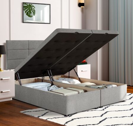 Durham Ottoman Bed Set with Upholster Headboard