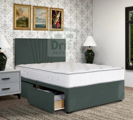 Gisborne Luxury Divan Bed Set with Storage