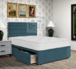 Mallard Ottoman Divan Bed Horizontal Panel Design