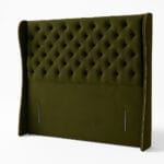 Premium Robin Wing Headboard - Button Tufted Design with Wing Back Style - Image 2